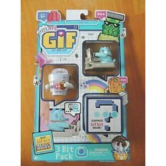 Oh! My Gif - Gifs Gone Live! 3 Bit Pack New & Sealed - Picture 3 of 3
